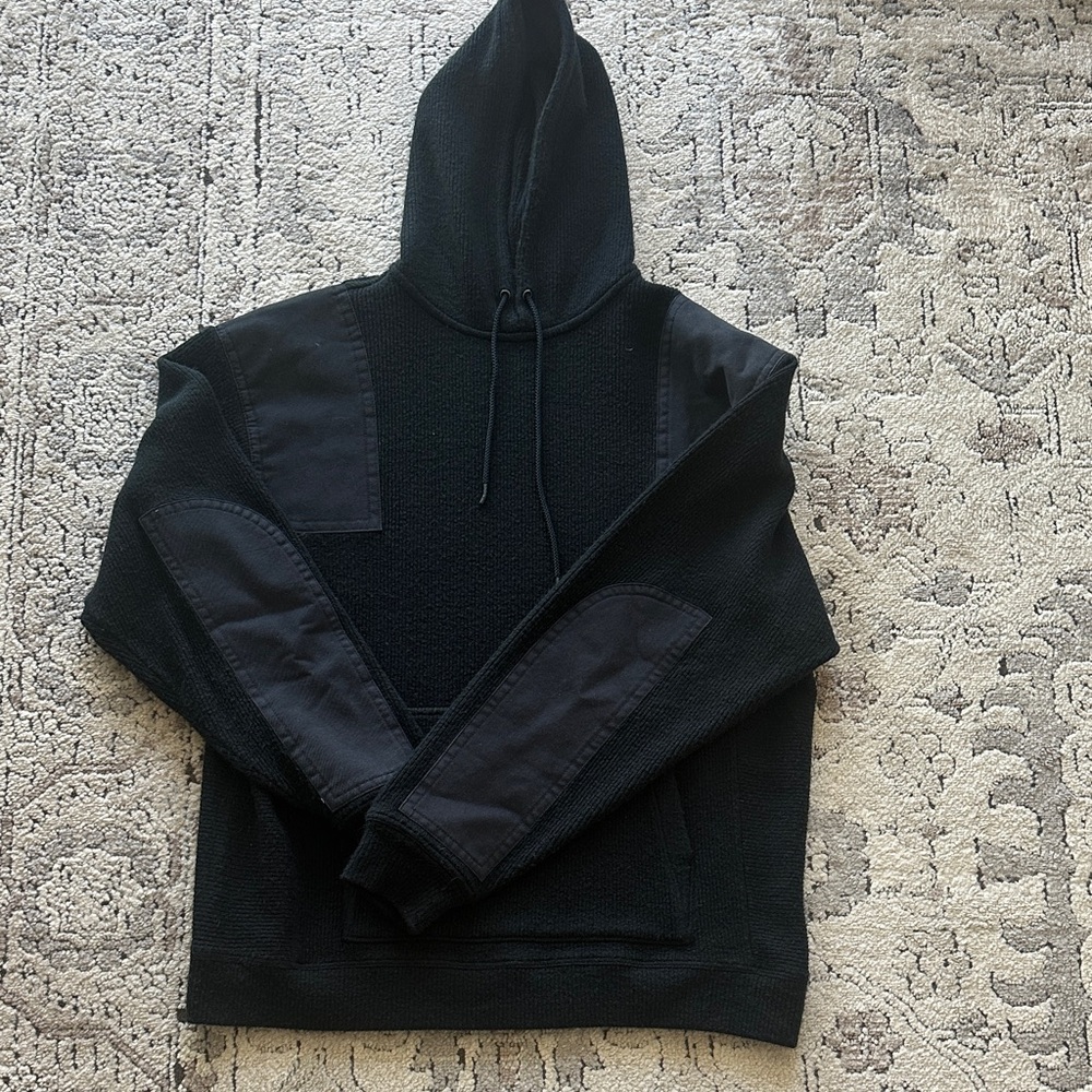 Alexander Wang Navy Hooded Sweatshirt